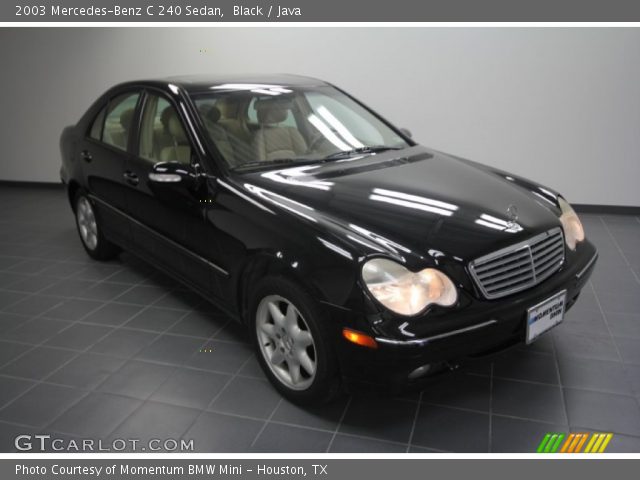 2003 Mercedes-Benz C 240 Sedan in Black