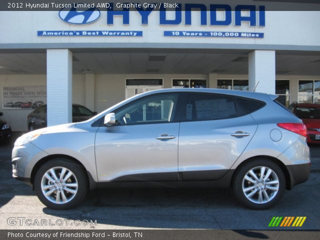 2012 Hyundai Tucson Limited AWD in Graphite Gray