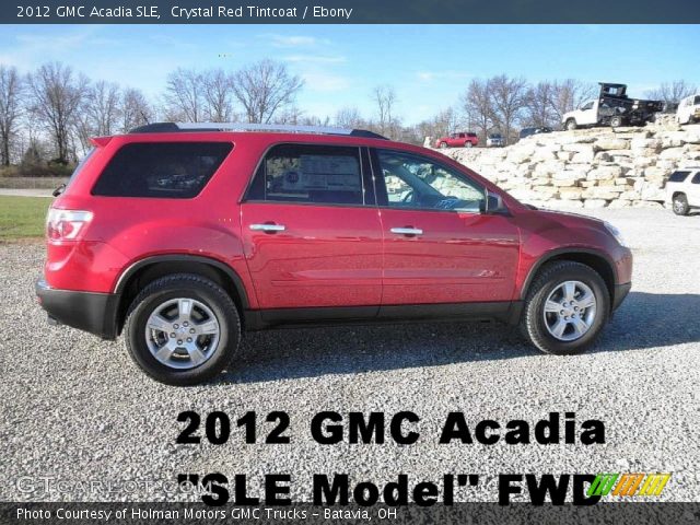 2012 GMC Acadia SLE in Crystal Red Tintcoat