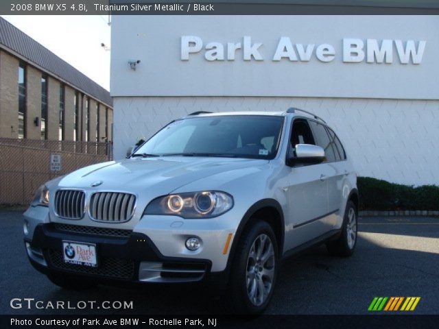 2008 BMW X5 4.8i in Titanium Silver Metallic