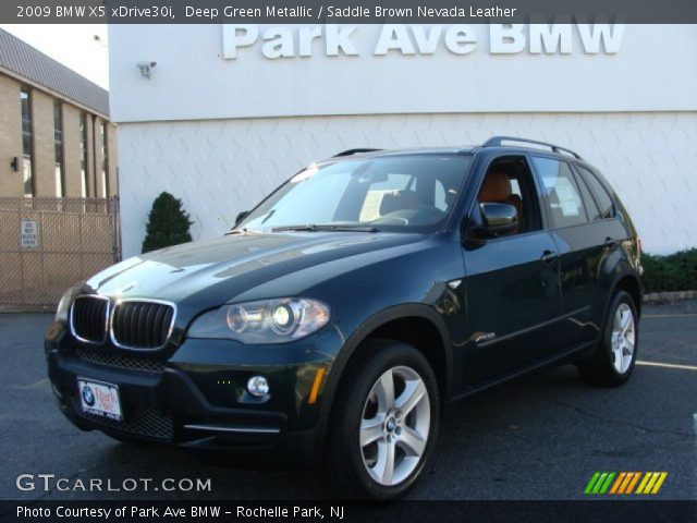 2009 BMW X5 xDrive30i in Deep Green Metallic