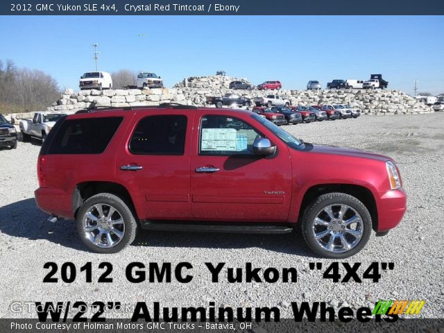 2012 GMC Yukon SLE 4x4 in Crystal Red Tintcoat