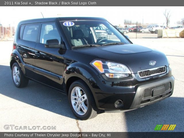 2011 Kia Soul + in Shadow Black