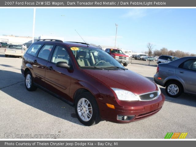 2007 Ford Focus ZXW SES Wagon in Dark Toreador Red Metallic