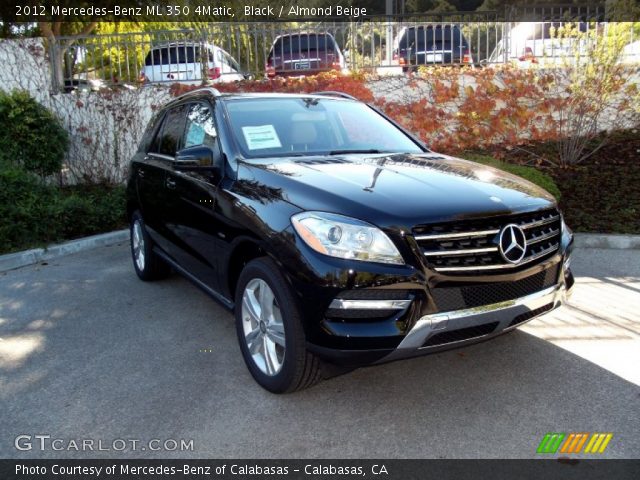 2012 Mercedes-Benz ML 350 4Matic in Black