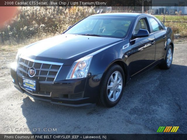 2008 Cadillac CTS Sedan in Blue Chip