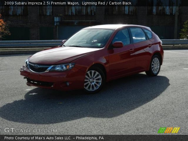 2009 Subaru Impreza 2.5i Premium Wagon in Lightning Red