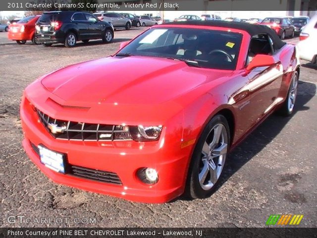 2011 Chevrolet Camaro SS Convertible in Victory Red