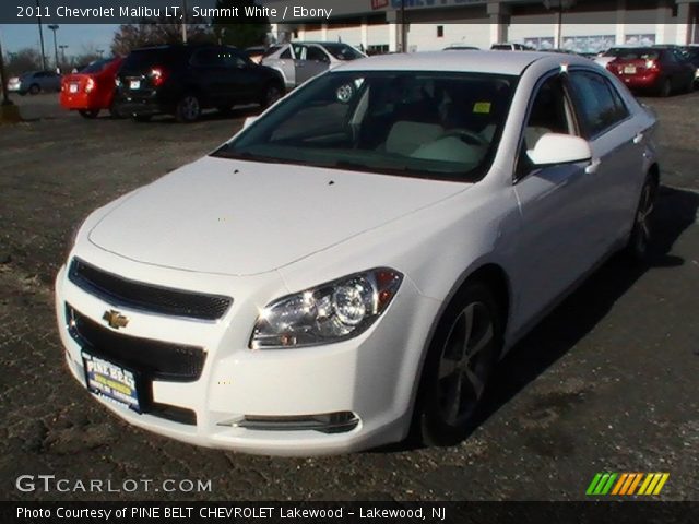 2011 Chevrolet Malibu LT in Summit White