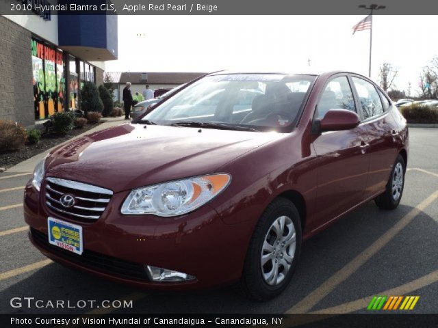 2010 Hyundai Elantra GLS in Apple Red Pearl