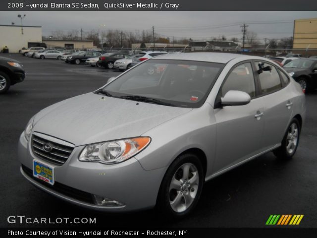 2008 Hyundai Elantra SE Sedan in QuickSilver Metallic