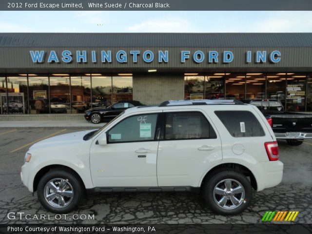 2012 Ford Escape Limited in White Suede