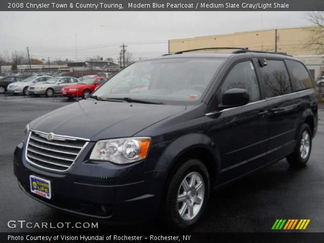 2008 Chrysler Town & Country Touring in Modern Blue Pearlcoat