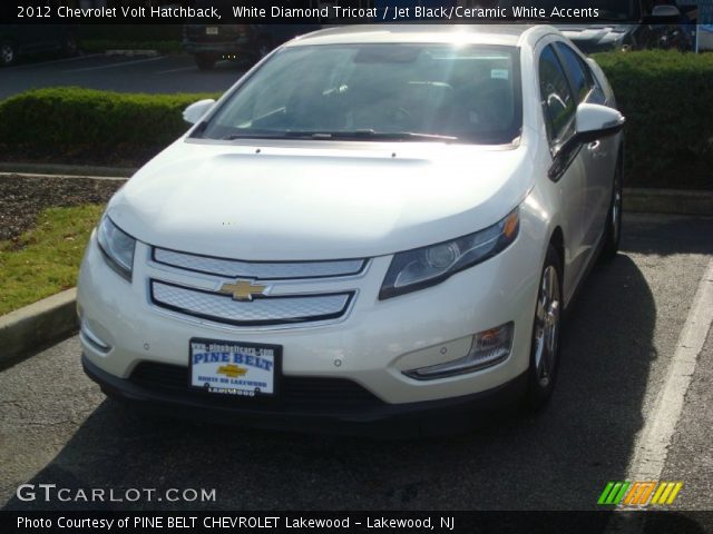 2012 Chevrolet Volt Hatchback in White Diamond Tricoat