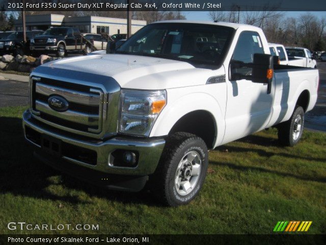 2012 Ford F350 Super Duty XLT Regular Cab 4x4 in Oxford White