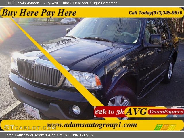 2003 Lincoln Aviator Luxury AWD in Black Clearcoat