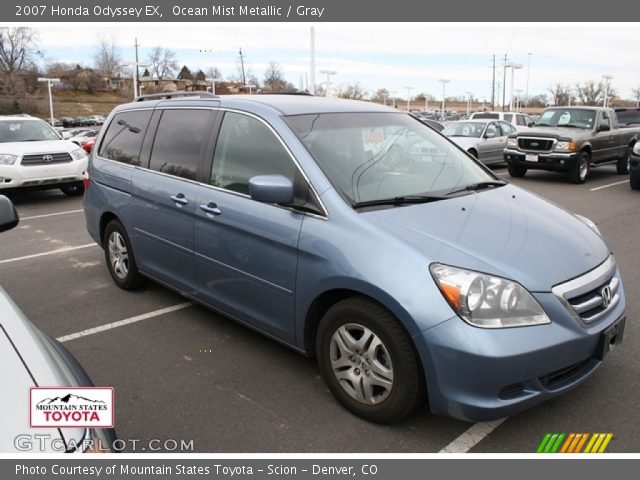 2007 Honda Odyssey EX in Ocean Mist Metallic