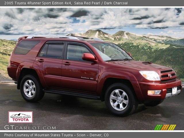 2005 Toyota 4Runner Sport Edition 4x4 in Salsa Red Pearl