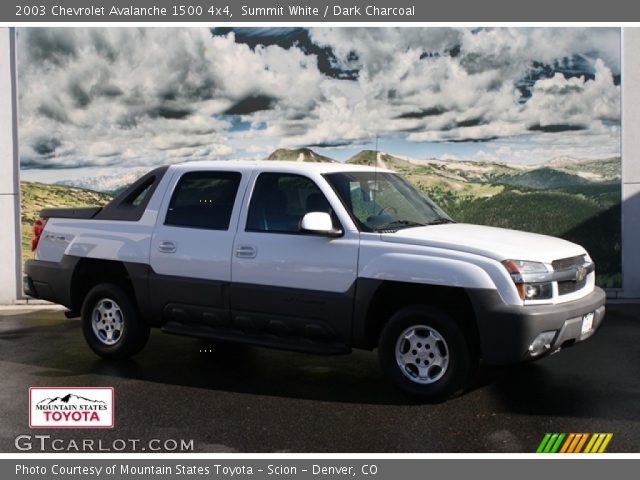 2003 Chevrolet Avalanche 1500 4x4 in Summit White