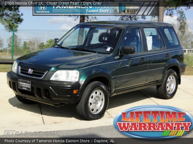 2000 Honda CR-V LX in Clover Green Pearl