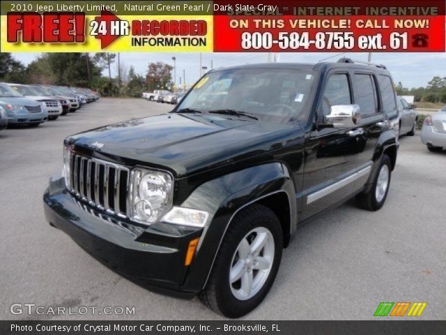 2010 Jeep Liberty Limited in Natural Green Pearl