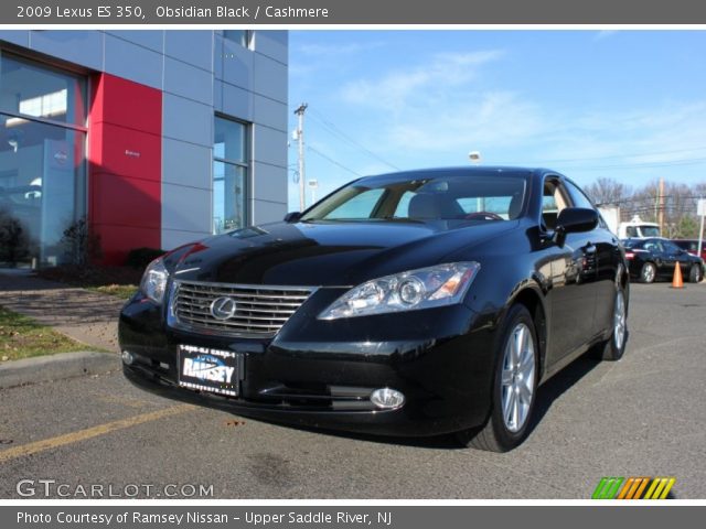 2009 Lexus ES 350 in Obsidian Black
