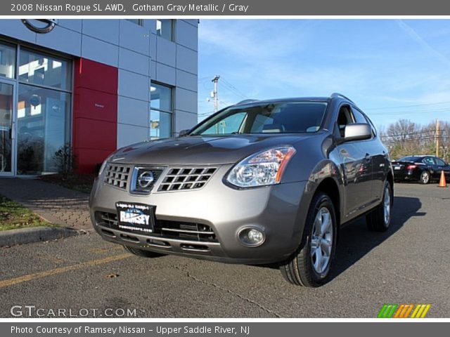 2008 Nissan Rogue SL AWD in Gotham Gray Metallic