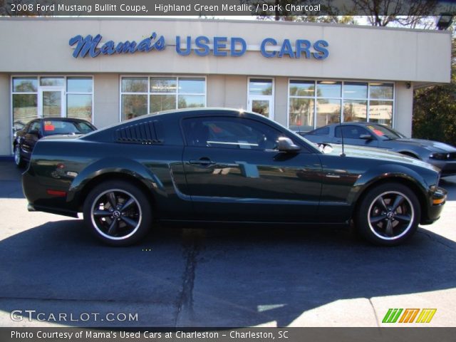 2008 Ford Mustang Bullitt Coupe in Highland Green Metallic