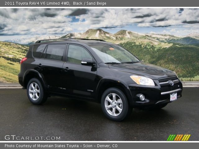 2011 Toyota RAV4 V6 Limited 4WD in Black