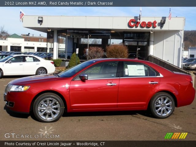 2012 Lincoln MKZ AWD in Red Candy Metallic