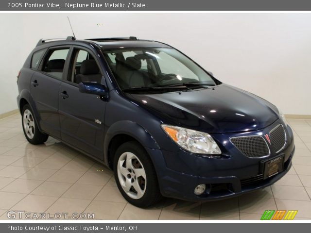 2005 Pontiac Vibe  in Neptune Blue Metallic