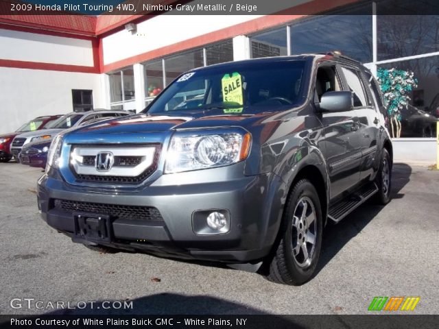 2009 Honda Pilot Touring 4WD in Nimbus Gray Metallic