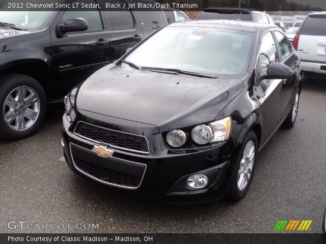 2012 Chevrolet Sonic LT Sedan in Black