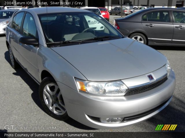 2004 Saturn ION 3 Sedan in Silver Nickel