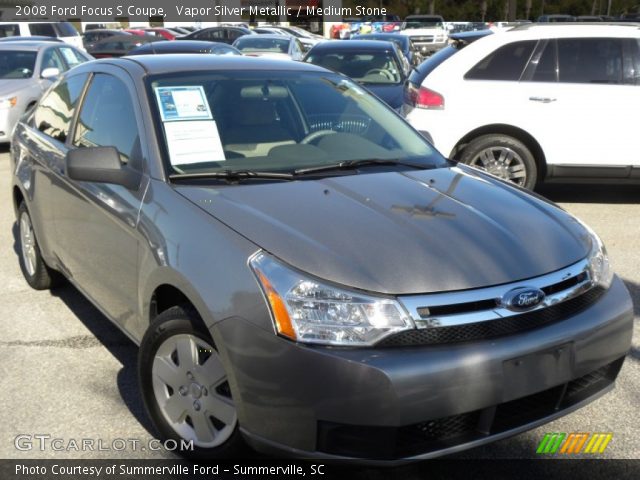 2008 Ford Focus S Coupe in Vapor Silver Metallic