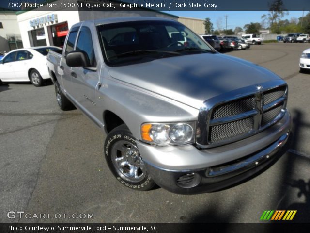2002 Dodge Ram 1500 ST Quad Cab in Graphite Metallic