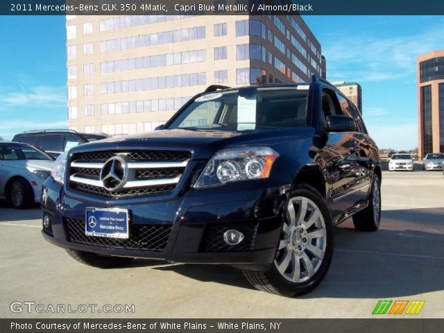 2011 Mercedes-Benz GLK 350 4Matic in Capri Blue Metallic