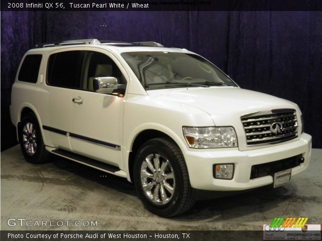 2008 Infiniti QX 56 in Tuscan Pearl White