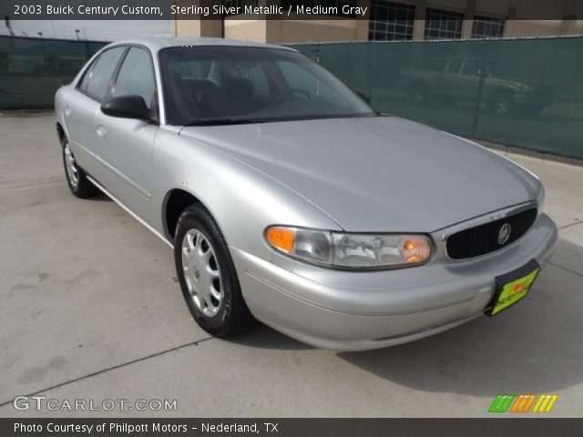 2003 Buick Century Custom in Sterling Silver Metallic