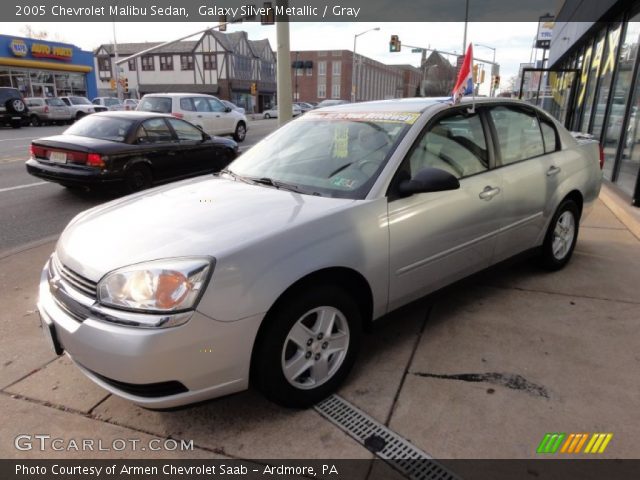 2005 Chevrolet Malibu Sedan in Galaxy Silver Metallic