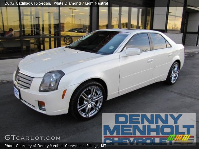 2003 Cadillac CTS Sedan in White Diamond