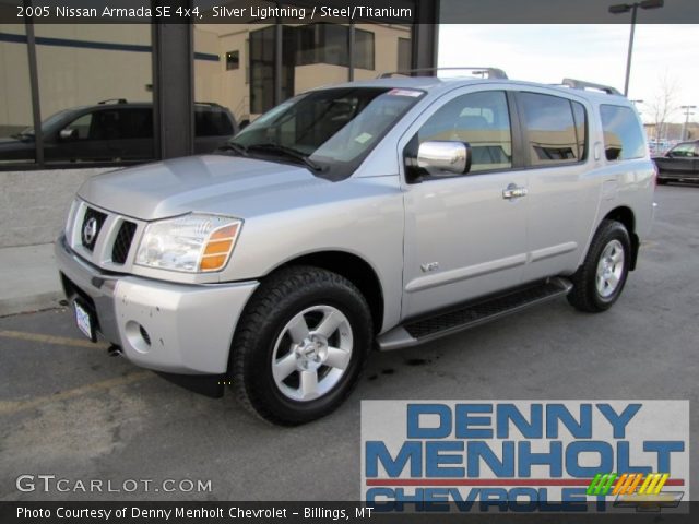 2005 Nissan Armada SE 4x4 in Silver Lightning