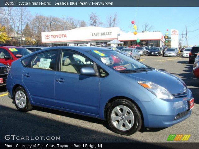 2005 Toyota Prius Hybrid in Seaside Blue Pearl