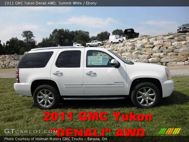 2011 GMC Yukon Denali AWD in Summit White