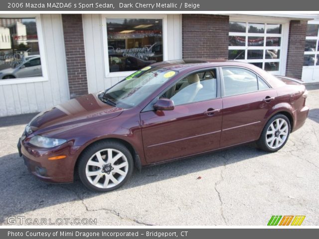 2006 Mazda MAZDA6 s Sport Sedan in Dark Cherry Metallic