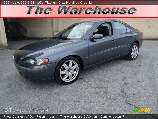 2004 Volvo S60 2.5T AWD in Titanium Gray Metallic