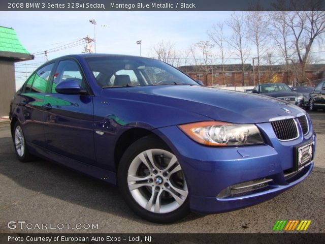 2008 BMW 3 Series 328xi Sedan in Montego Blue Metallic