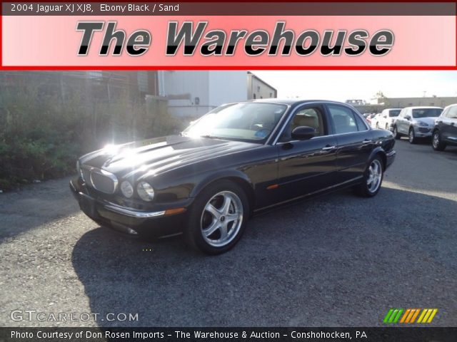 2004 Jaguar XJ XJ8 in Ebony Black