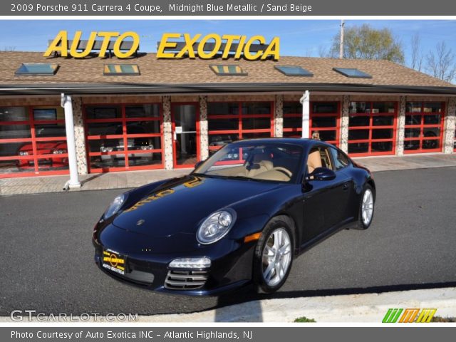 2009 Porsche 911 Carrera 4 Coupe in Midnight Blue Metallic