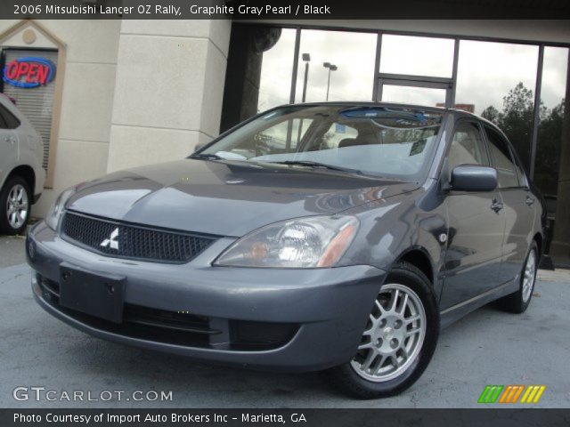 2006 Mitsubishi Lancer OZ Rally in Graphite Gray Pearl